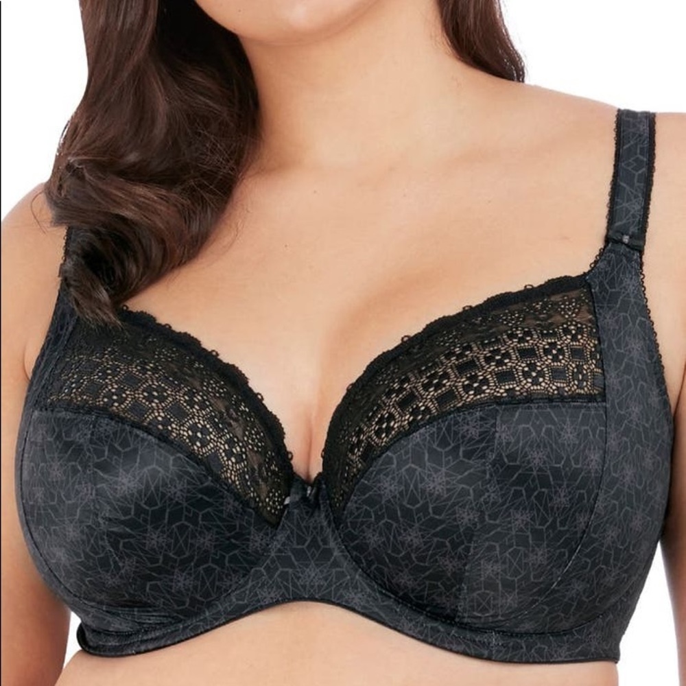 Kim Full Figure Underwire Plunge Bra
ELOMI